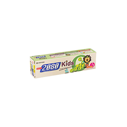 2080-ToothPaste-Kids-1.png خمیر دندان بچه ارگانیک ۲۰۸۰ با طعم تمشک - Image 1