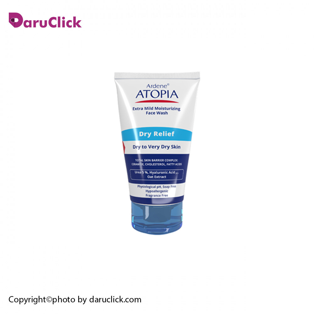378.jpg لوسیون شوینده و مرطوب کننده بسیار ملایم صورت DRY RELIEF آتوپیا آردن - Image 1
