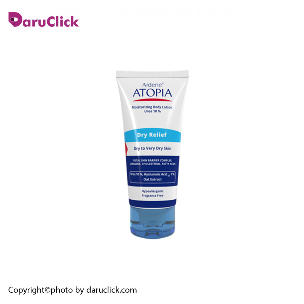 382.jpg لوسیون مرطوب کننده قوی بدن حاوی 10% اوره DRY RELIEF آتوپیا آردن - Image 1