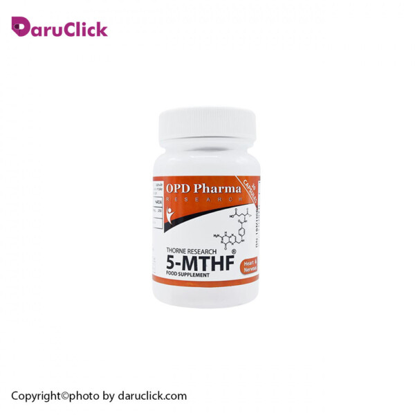 کپسول متیل تتراهیدروفولات 5 ام تی اچ اف او پی دی فارما