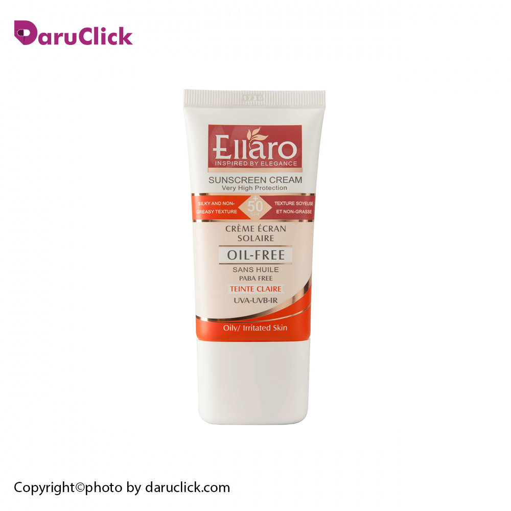 62-1.jpg کرم ضد آفتاب فاقد چربی بدون رنگ SPF50 الارو - تصویر 1