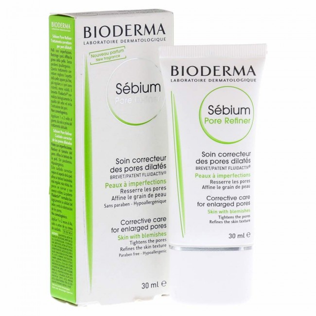 Bioderma-Sebium-Pore-Refiner-Cream-For-Combination-And-Oily-Skins-30-ml-full.jpg کرم ترمیم کننده سبیوم پر ریفاینر پوست چرب و مختلط بایودرما - تصویر 1
