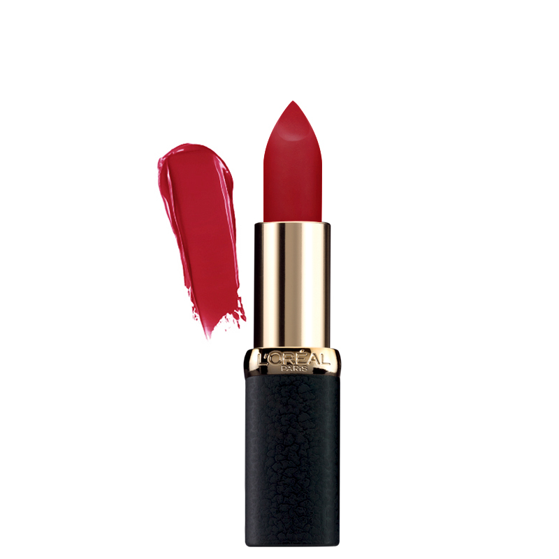 Color-Riche-Matte-Obsession-Lipstick-No.-347-Haute-Rouge.jpg رژ لب مات Color Riche Matte Obsession لورال - Image 1