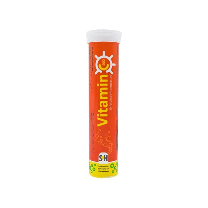 DSC0494-min.jpg قرص جوشان ویتامین C 1000 میلی گرم شهاب درمان - Image 1