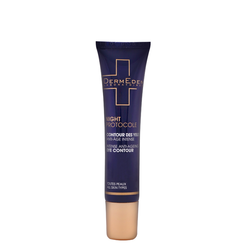 Dermeden-Night-Protocole-Intense-Anti-Aging-Eye-Contour-15ml.jpg کرم دور چشم ضد چروک شب درمدن - Image 1