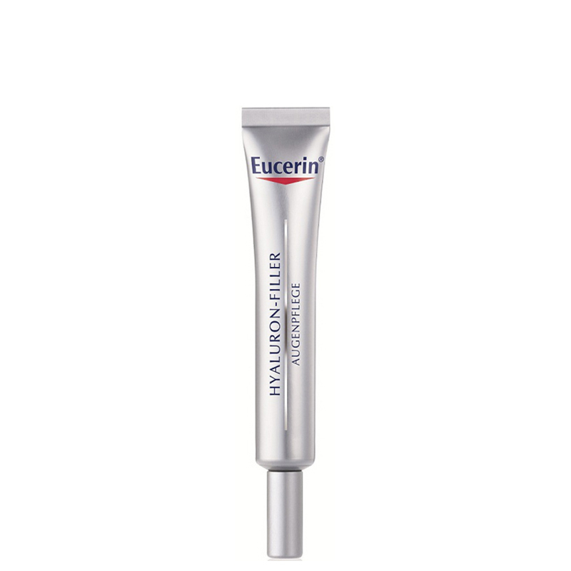 Eucerin-Hyaluron-Filler-Eye-Cream-SPF15-15ml.jpg کرم ضد چروک دور چشم با SPF15 هیالورون فیلر اوسرین - تصویر 1