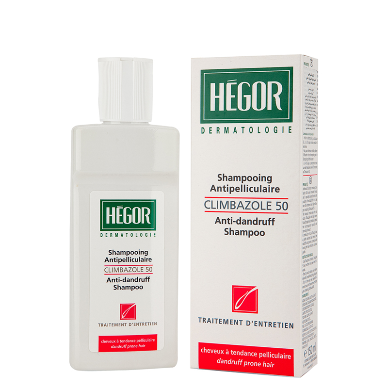 Hegor-Anti-Dandruff-Climbazole-50-Shampoo-150ml.jpg شامپو ضد شوره کلیمبازول هگور - Image 1