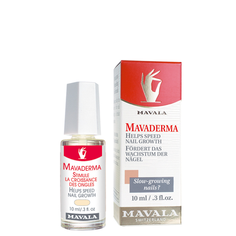 Mavala-Mavaderma-Helps-Speed-Nail-Growth-10ml.jpg محلول محرک رشد ناخن ماوادرما ماوالا - Image 1