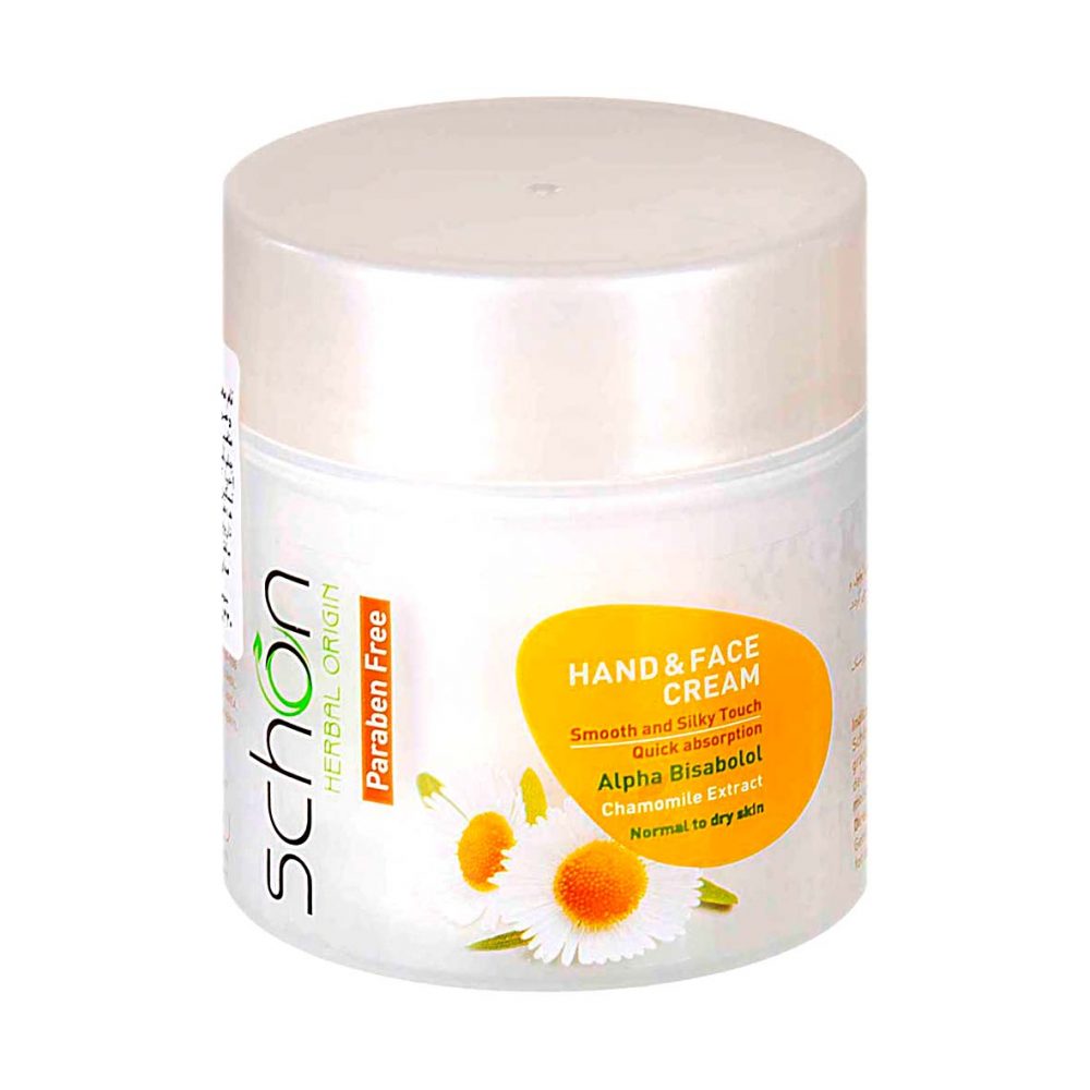 Schone-Hand-Cream.jpg کرم دست و صورت حاوی عصاره بابونه شون - تصویر 1