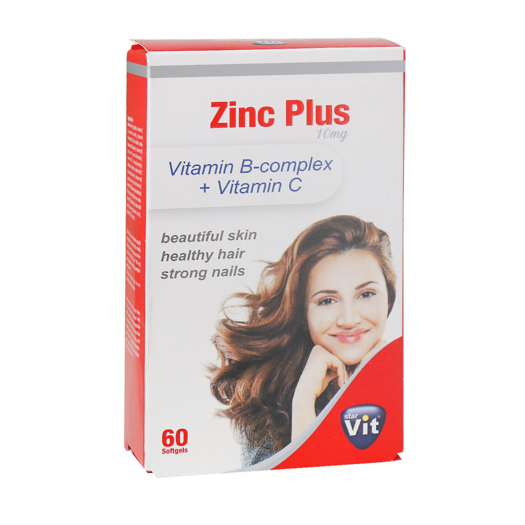 Star-Vit-Zinc-Plus-10-Mg-60-Caps.jpg کپسول ژلاتینی زینک پلاس استار ویت - تصویر 1