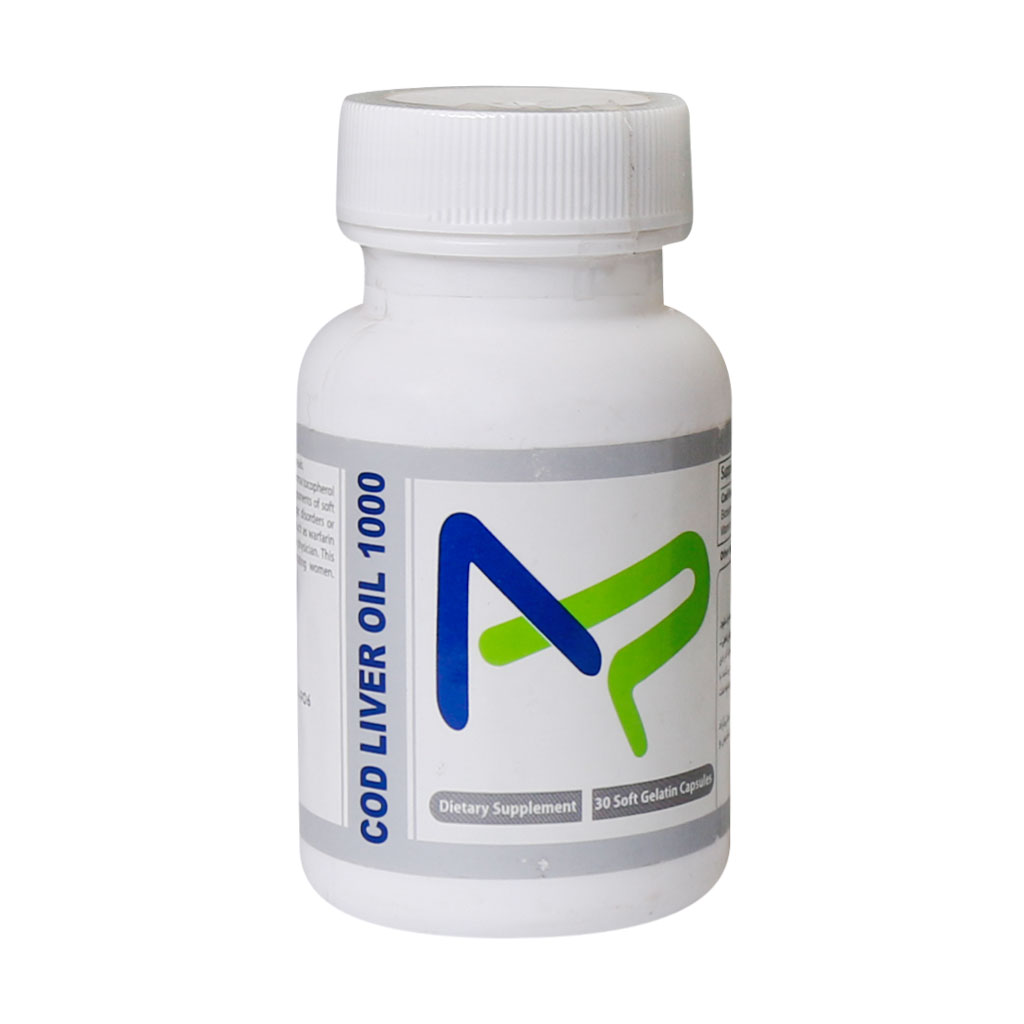 Trade-Forma-Cod-Liver-Oil-1000-mg-30-Soft-Capsules.jpg سافت ژل روغن کبد ماهی 1000 میلی گرم ترید فورما - تصویر 1