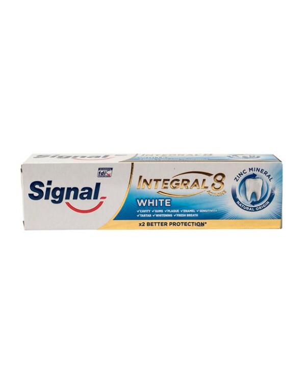 خمیر دندان مدل Integral 8 سفید کننده سیگنال