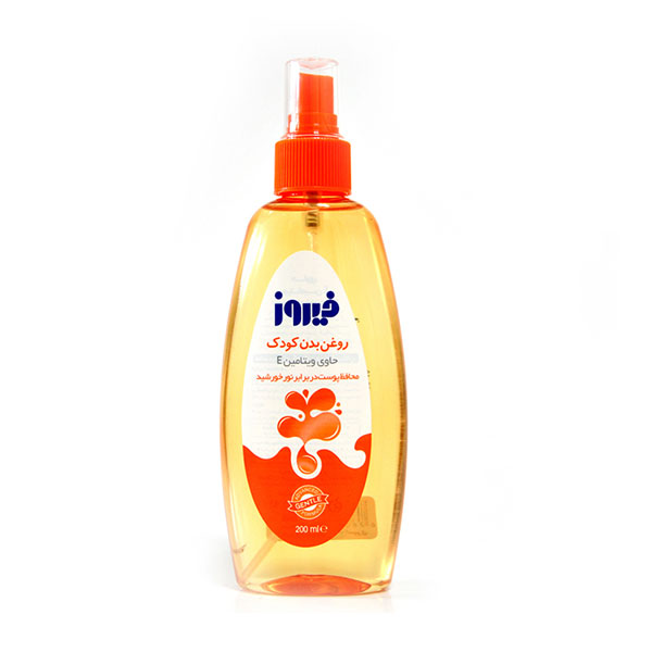 firooz-baby-body-oil.jpg اسپری روغن بدن کودک حاوی ویتامین ای فیروز - Image 1