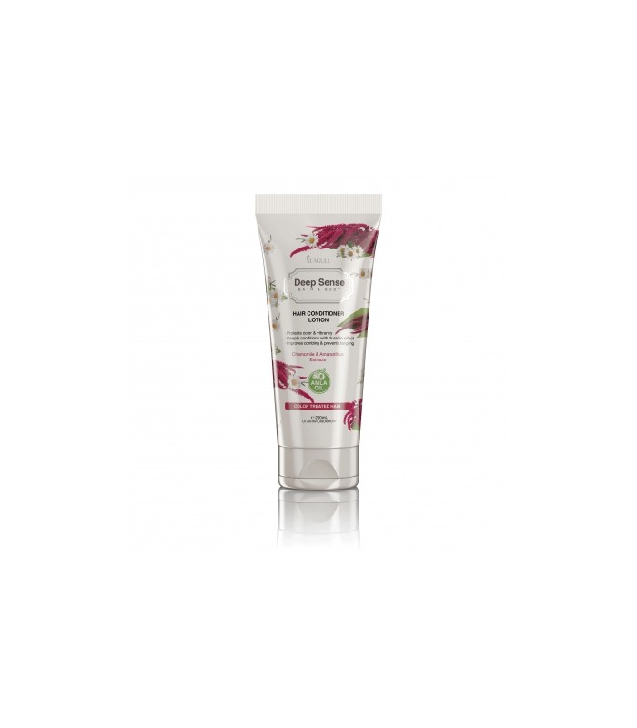 hair-conditioner-lotion-deep-sense-200mil.jpg لوسیون نرم کننده موهای رنگ شده دیپ سنس سی گل - تصویر 1