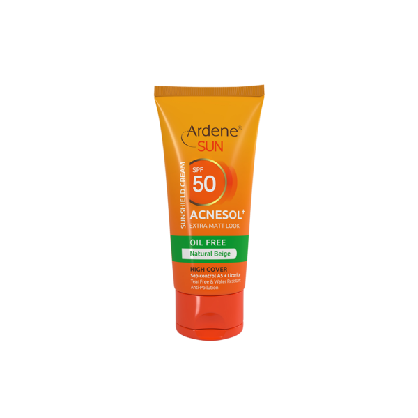 کرم ضد آفتاب آکنه سول پلاس SPF50  سان آردن