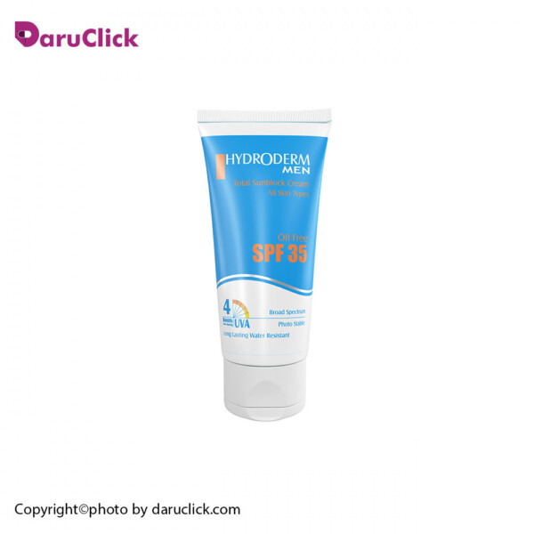 کرم ضد آفتاب SPF35 آقایان هیدرودرم