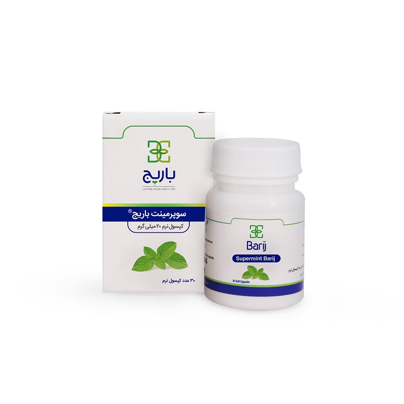 -سوپرمینت.jpg کپسول نرم سوپرمینت Supermint باریج اسانس 30 عددی - تصویر 1