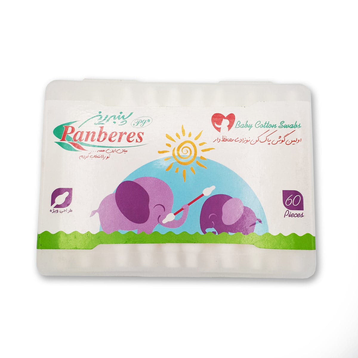 -کن-کودک-پنبه-ریز-بسته-۶۰-عددی.jpg گوش پاک کن نوزادی محافظ دار 60 عددی پنبه ریز - Image 1