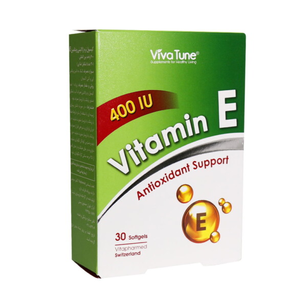 کپسول ژلاتینی ویتامین E 400 ویواتیون