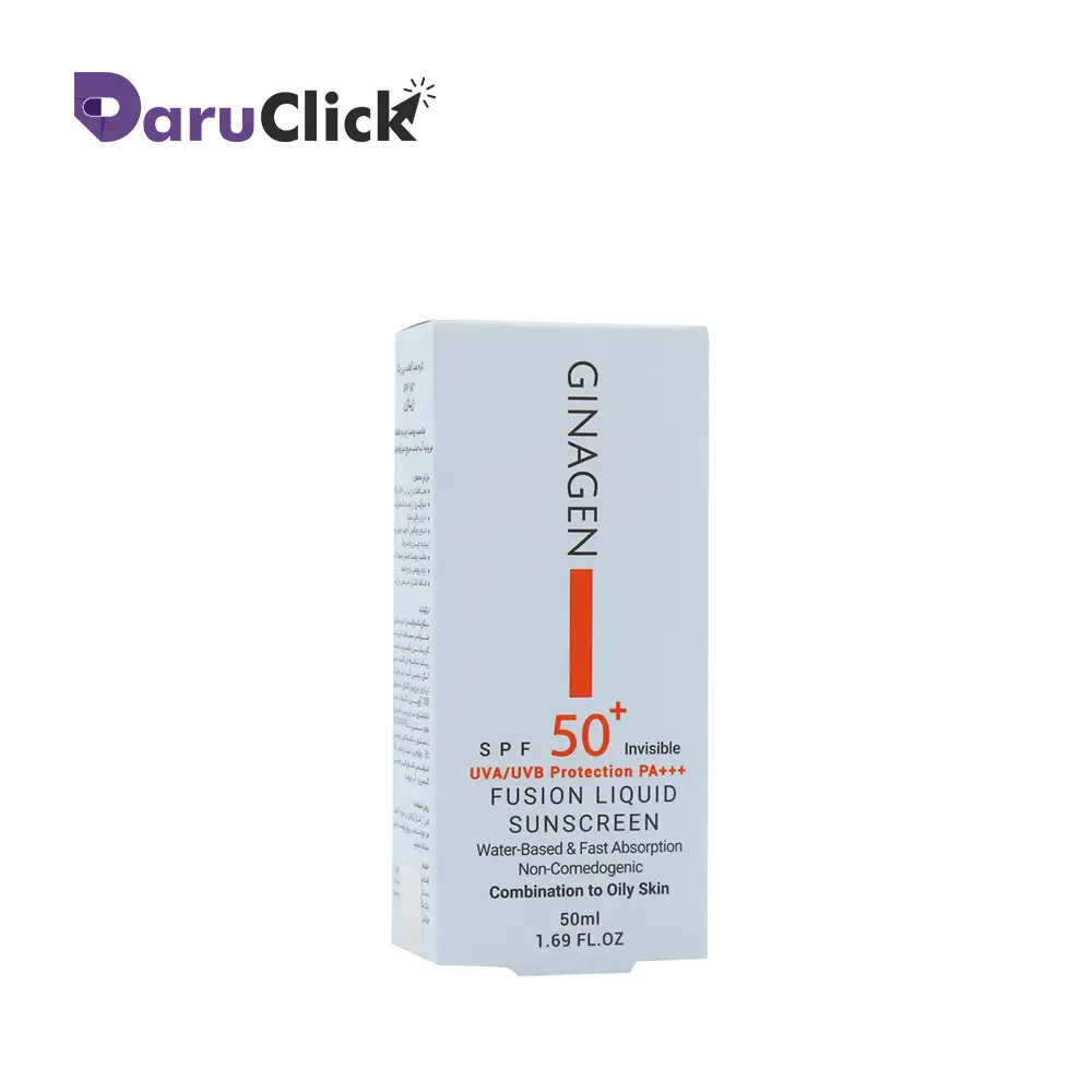280 لیکوئید ضد آفتاب پوست چرب SPF50 ژیناژن - Image 1