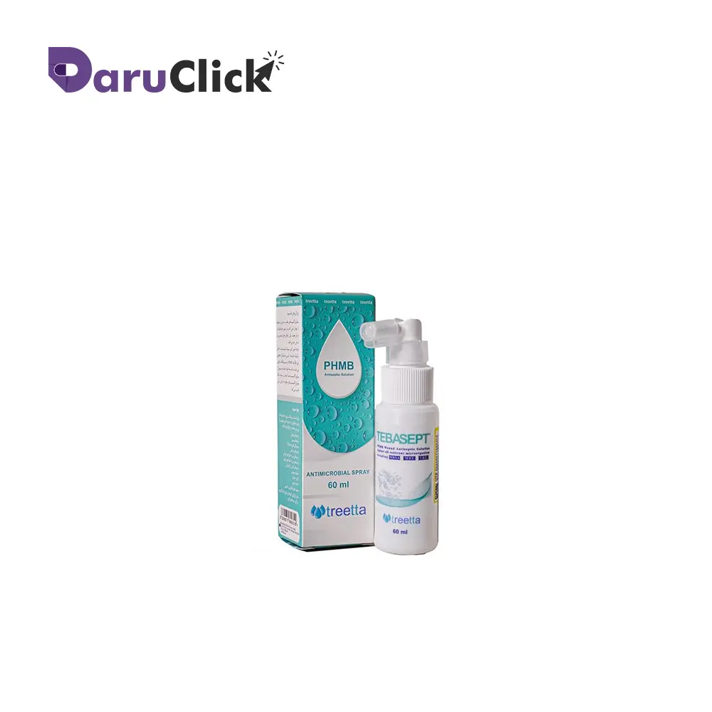 345 طباسپت آنتی سپتیک محلول تریتا 60 میل - تصویر 1